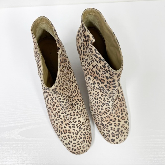 Rachel Comey Leopard Boots Booties Ankle 7 Mars? Cheetah - Picture 6 of 8